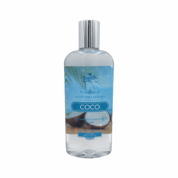 Aceite para masaje con coco 240 ml