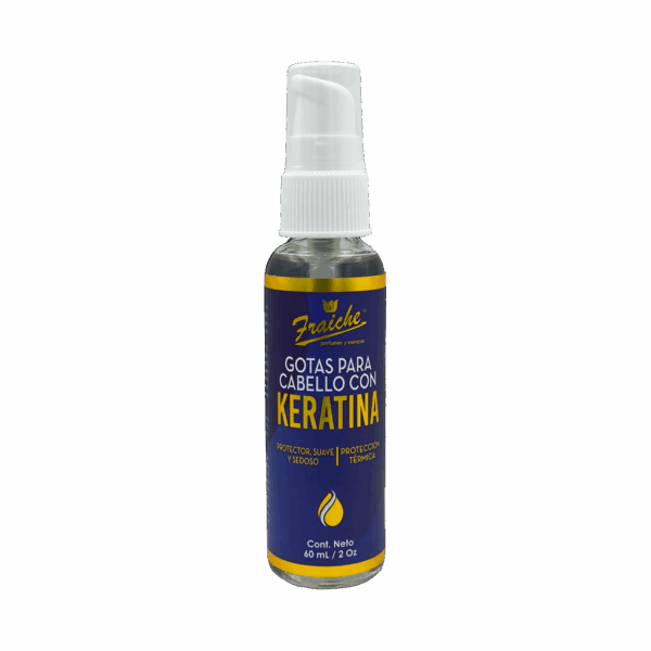 Gotas para cabello con Keratina 60 ml