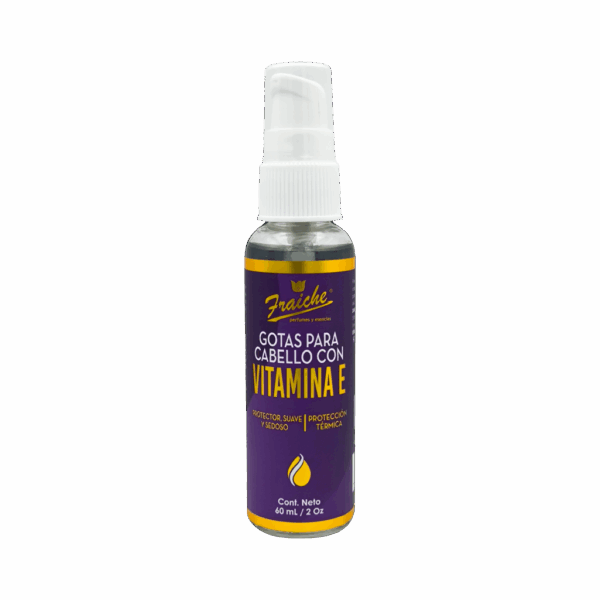 Gotas para cabello con vitamina E 60 ml